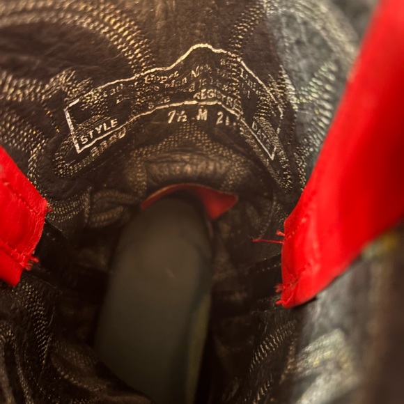 Double H Western Boots Cowboy Style 3390 Red women’s 7.5 M round toe cl - Picture 12 of 12